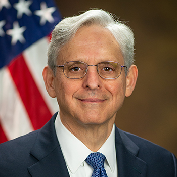 Merrick B. Garland, headshot Merrick B. Garland, headshot