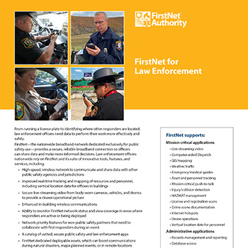 FirstNet for Law Enforcement
