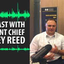 Assistant Chief Rodney Reed speaks to the Public Safety First host 