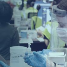 Mass vaccination site at University of Maryland, Baltimore Mass vaccination site at University of Maryland, Baltimore