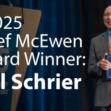 Embedded thumbnail for Bill Schrier wins 2025 McEwen Award