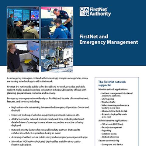 Factsheets | First Responder Network Authority