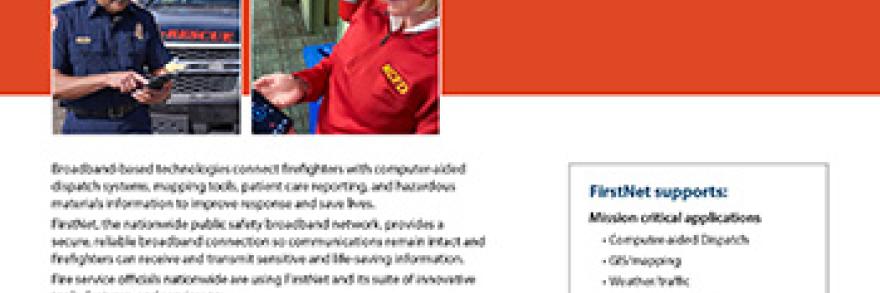 FirstNet for Fire Service 