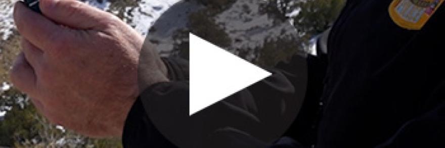 Video thumbnail showing responder holding smartphone