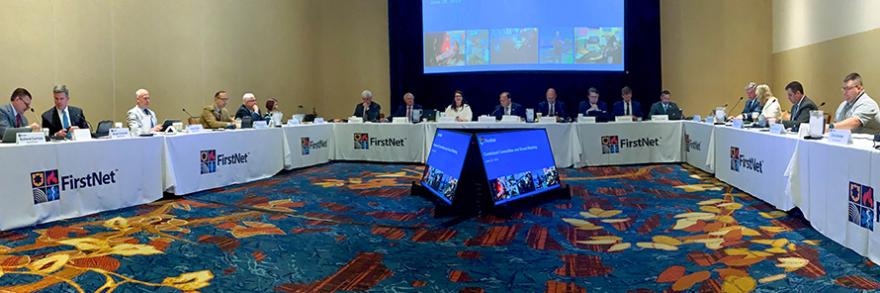FirstNet Authority Board meets in Indianapolis, Indiana for its June 2019 board meeting.