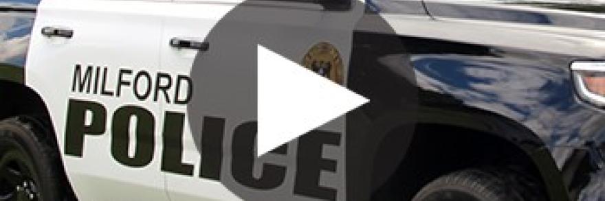 Milford Police Patrol car 