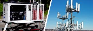 A FirstNet compact rapid deployable; a cell tower