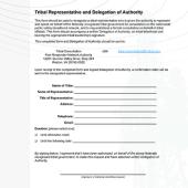 Cover of Consultation Delegation of Authority