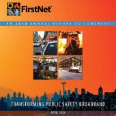 Cover of FirstNet Authority Annual Report to Congress FY2018