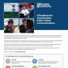 First page of the Roadmap Factsheet
